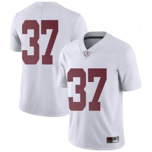 Men's Alabama Crimson Tide #37 Demouy Kennedy White Limited NCAA College Football Jersey 2403JFVG4